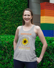 Load image into Gallery viewer, Daughter-in-law Soul Of A Witch The Fire Of Lioness Ladies Flowy Tank
