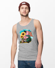 Load image into Gallery viewer, Black Phone Case With Pig Sunflower Gift For Pig Lovers Unisex Tank Top
