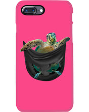 Load image into Gallery viewer, Lovely Phone Case Turtle In Your Pocket Gift For Turtle Lovers Phone case
