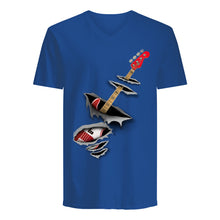 Load image into Gallery viewer, Funny Bass Inside Gift For Music Lovers Guys V-Neck
