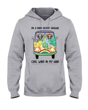 Load image into Gallery viewer, Elephants On A Dark Desert Highway Cool Wind In My Hair Hoodie
