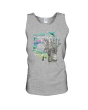 Load image into Gallery viewer, Hummingbird You Are At Peace Gift For Birds Lovers Unisex Tank Top
