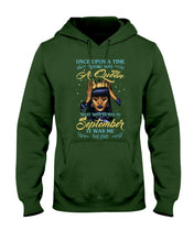 Load image into Gallery viewer, A Queen Was Born In October Birthday Meaningful Gift For Women Hoodie
