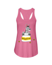 Load image into Gallery viewer, Funny Donkey Anti Depressant Meaning Gift For Women Ladies Flowy Tank
