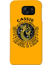Load image into Gallery viewer, Gift For Cassie Girl The Soul Of A Mermaid Phone case
