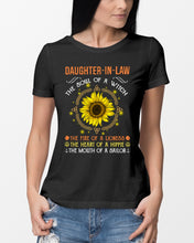 Load image into Gallery viewer, Daughter-in-law Soul Of A Witch The Fire Of Lioness Ladies Tee
