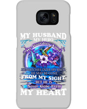 Load image into Gallery viewer, Hummingbird My Husband My Guardian Angel Gift For Angel Husband Phone case

