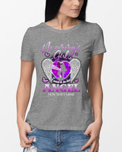 Load image into Gallery viewer, I Used To Be Her Angel Now She’s Mine Gift For Mommy Girl’s Ladies Tee
