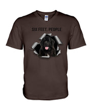 Load image into Gallery viewer, Labrador Retriever Six Feet People Unique Custom Design For Dog Lovers Guys V-Neck
