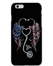 Load image into Gallery viewer, Lovely Coffee Cup Stethoscopes With Wings Gift For Nurse Phone case
