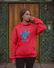 Load image into Gallery viewer, In April We Wear Blue Autism Awareness Special Custom Design Hoodie
