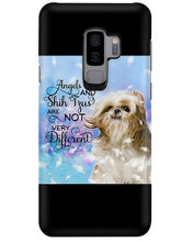 Load image into Gallery viewer, Angels And Shih Tzu Are Not Different Gift For Dog Lovers Phone case
