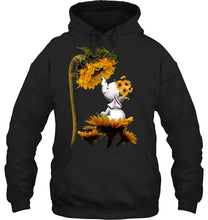 Load image into Gallery viewer, Elephant Sunflower Special Custom Design For Cute Girls Hoodie
