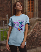 Load image into Gallery viewer, Hummingbirds Heart Shaped I Am A Simple Woman Gift For Mom Guys Tee
