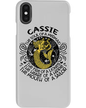 Load image into Gallery viewer, Gift For Cassie Girl The Soul Of A Mermaid Phone case
