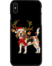 Load image into Gallery viewer, Beagle Gorgeous Reindeer Xmas Lights Gift For Dog Lovers Phone case
