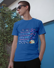 Load image into Gallery viewer, Butterflies When I Miss You I Just Have To Look Inside My Heart Gift For Lover Guys Tee
