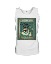 Load image into Gallery viewer, Lose Your Mind Find Your Soul Gift For Bartender Unisex Tank Top
