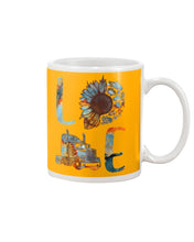 Load image into Gallery viewer, Love Trucker Simple Unique Custom Design For Personalized Job Gift Mug
