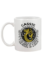 Load image into Gallery viewer, Gift For Cassie Girl The Soul Of A Mermaid Mug
