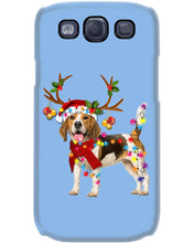 Load image into Gallery viewer, Beagle Gorgeous Reindeer Xmas Lights Gift For Dog Lovers Phone case
