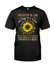 Load image into Gallery viewer, Daughter-in-law Soul Of A Witch The Fire Of Lioness Guys Tee
