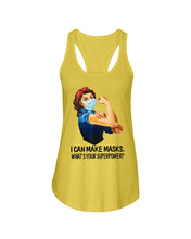 Load image into Gallery viewer, I Can Make It What's Your Superpower Special Custom Design Ladies Flowy Tank
