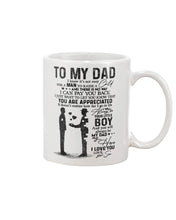 Load image into Gallery viewer, Giving For  Daddy Let You Know You're Appreciated  Custom Design Mug
