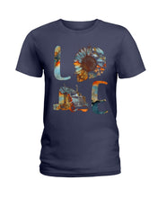 Load image into Gallery viewer, Love Trucker Simple Unique Custom Design For Personalized Job Gift Ladies Tee
