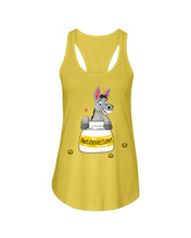Load image into Gallery viewer, Funny Donkey Anti Depressant Meaning Gift For Women Ladies Flowy Tank

