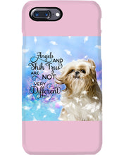 Load image into Gallery viewer, Angels And Shih Tzu Are Not Different Gift For Dog Lovers Phone case
