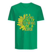 Load image into Gallery viewer, Be A GiGi Sunflowers Gift For Gigi Guys V-Neck
