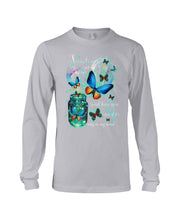 Load image into Gallery viewer, Butterfly Close My Eyes And Hug You Gift For Women Unisex Long Sleeve
