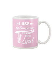Load image into Gallery viewer, I Use My Saxophone To Worship The Lord Custom Design Mug
