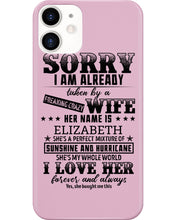 Load image into Gallery viewer, Gift For Husband I Love Here Forever And Always Phone case
