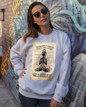 Load image into Gallery viewer, I'm Mostly Peace Love And Light Yoga Gift For Yoga Lovers Sweatshirt
