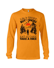 Load image into Gallery viewer, Life Is Short Buy The Shoes Unisex Long Sleeve
