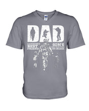 Load image into Gallery viewer, Daughter's Best Friend Son's Partner In Crime Special Custom Design Guys V-Neck
