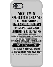 Load image into Gallery viewer, A Soiled Husband Of A September  Freaking Awesome Wife Birthday Gift Phone case
