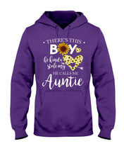Load image into Gallery viewer, Lovely Nephew And Auntie Family Sunflower Design Hoodie
