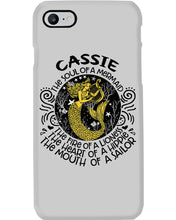 Load image into Gallery viewer, Gift For Cassie Girl The Soul Of A Mermaid Phone case
