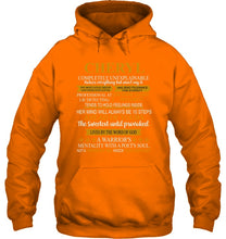Load image into Gallery viewer, Cheryl Custom Name Gift A Warrior's Mentality With A Poet's Soul Hoodie
