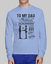 Load image into Gallery viewer, Giving For  Dad Let You Know You're Appreciated  Custom Design Unisex Long Sleeve
