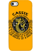 Load image into Gallery viewer, Gift For Cassie Girl The Soul Of A Mermaid Phone case
