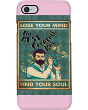 Load image into Gallery viewer, Lose Your Mind Find Your Soul Gift For Bartender Phone case
