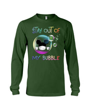 Load image into Gallery viewer, Lovely Phone Case Rainbow Design Stay Out Of My Bubble Gift For Friends Unisex Long Sleeve
