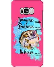 Load image into Gallery viewer, Fishing With All Your Heart Gift For Men Phone case
