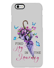 Load image into Gallery viewer, Butterflies Find Joy In The Journey Gift For Daughter Phone case
