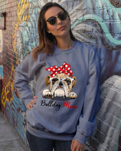 Load image into Gallery viewer, Black Phone Case Bulldog Mom Gift For Bulldog Lovers Sweatshirt
