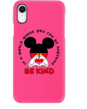 Load image into Gallery viewer, In A World Where You Can Be Anything Be Kind Gift For Mickey Lovers Phone case
